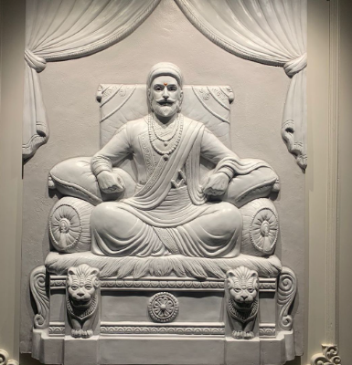 Shivaji maharaj wall murals