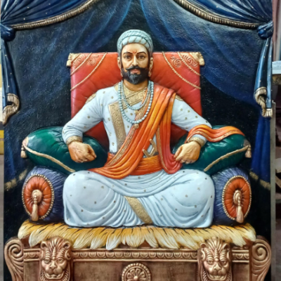 Shivaji maharaj mural