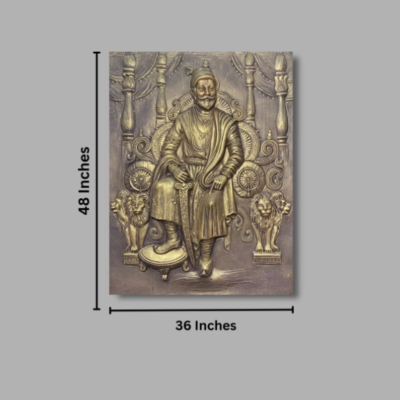 Shivaji Maharaj wall murals