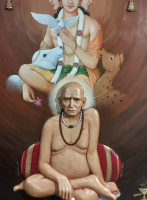 Swamy samarth ji mural