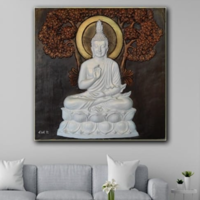 Buddha wall murals