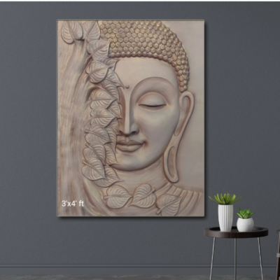 Buddha wall mural