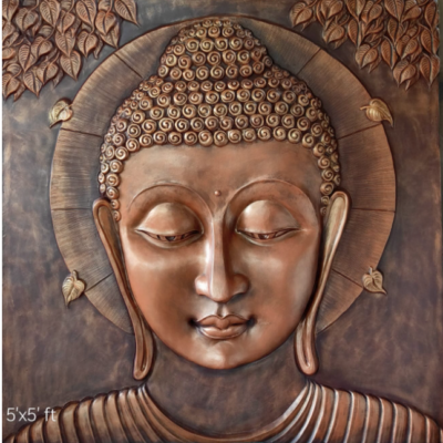 Buddha wall murals
