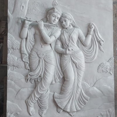 Radha Krishna wall murals
