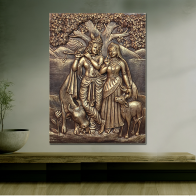 Radha Krishna wall murals