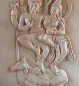 Shiv Parvati wall murals