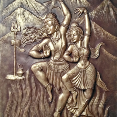 Shiva Parvati Wall murals