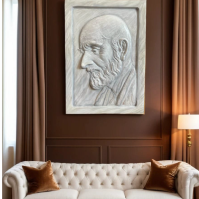 Babuji maharaj wall mural