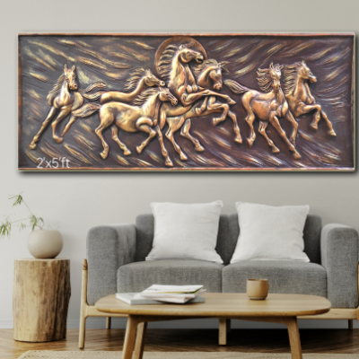 7 horses (According to vastu)