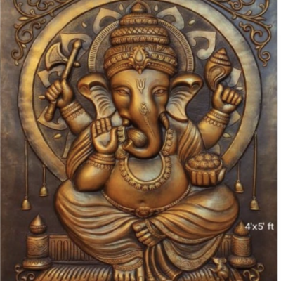Ganesha wall murals