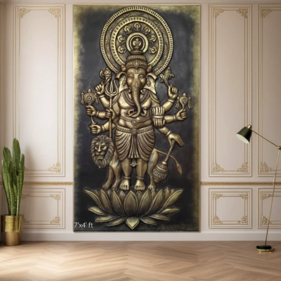Lord Ganesha wall mural