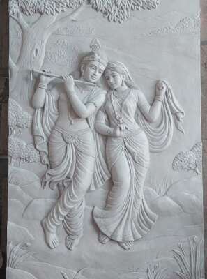 Radha Krishna wall murals
